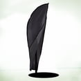 thumbnail image 3 of Housse de Protection pour Parasol Noir PU Résistant au Vent 1 Pce, 3 of 5