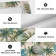 thumbnail image 6 of Tropical Plant Outdoor Rug for Patio/Deck/Porch, Non-Slip Large Area Rug 6 x 9 Ft, Summer Watercolor Boho Palm Tree on Linen Indoor Outdoor Rugs Washable Area Rugs, Camping Rug Carpet Runner, 6 of 8