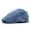 Medium blue, variant on Cross -Border E -Commerce Peaked Cap Fashion Blue Denim Hat Diamond -Shaped Lattice Beret Water Washing Cotton Forward Hat