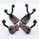 thumbnail image 2 of Accesorios de guitarra Gancho para guitarra Guitarra acústica Ukelele Gancho de pared Violín Metal Gancho de goma, 2 of 2