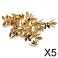 thumbnail image 1 of Cuentas de Aleación con Forma de Flor Soledad Gorro con Borlas Color Oro Paquete de 50 Uds, 1 of 10