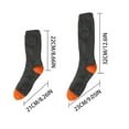thumbnail image 2 of Rechargeable Battery Powered Heated Socks Thermal Wear For Outdoor Winter Sports And Cold Weather Activities, 2 of 4