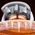 thumbnail image 2 of Wireless Heated Neck Massager, Neck Acupoints Lymphvity Massage Device, 15 Levels 6 Massage Methods, Lymphatic Drainage Machine, for Grown-ups Pain Relief, 2 of 8