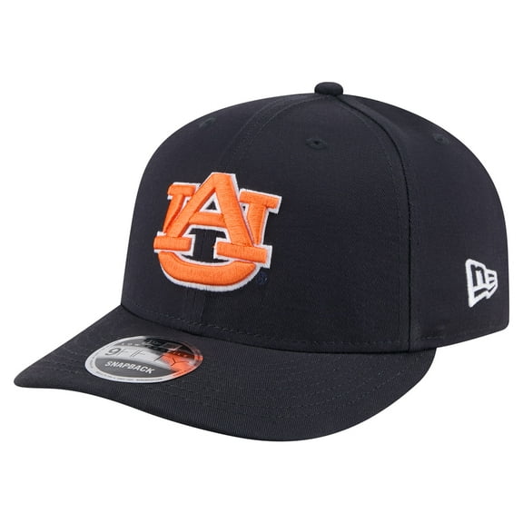 Men's-New Era Navy Auburn Tigers Low Profile 9FIFTY Snapback Hat