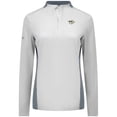 thumbnail image 2 of Women's Levelwear White Nashville Predators Moxie Insignia Core Quarter-Zip Pullover Top, 2 of 3