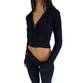 thumbnail image 3 of Women's Two Piece Outfits Sweater Sets Long Sleeve Pullover and Drawstring Pants Lounge Sets, 3 of 6