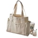 thumbnail image 3 of Tela de lona casual mujer de gran capacidad portátil 100 bolsos de hombro, 3 of 5