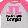 thumbnail image 4 of Inktastic Daddy's Little Cowgirl Girls Toddler T-Shirt, 4 of 5
