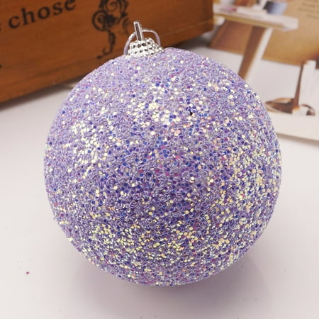 

Hadanceo Foam Ball Lightweight Christmas Tree Pendant Color Ball Decorative Pretty Party Decor
