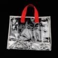 thumbnail image 2 of Gupbes Portable Clear Waterproof Tote Bag, Handbag, Outdoor Plastic Swimming Accessory For Clothes Storage With Hangable Design For Women, 2 of 8
