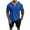 Blue, variant on Xzbqbs Men's Sweatsuits 2 Piece Outfits Waffle Knit Sets Button Short Sleeve Athletic Hoodie and Shorts Casual Fashion Tracksuits