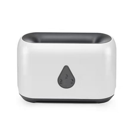 

Hapeisy Flame Aroma Diffuser Essential Oil Aromatherapy Diffuser Humidifier with Flame Night Light 3 Timer & Adjustable Brightness - Super Quiet Scent Diffuser for Home Office