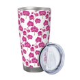 thumbnail image 2 of KLL Orchids Flowers Print 40oz Stainless Steel Insulated Car Cup with Spillproof Lid - Keep Your Drink Hot or Cold on the Go-Straw Two-piece Set, 2 of 8