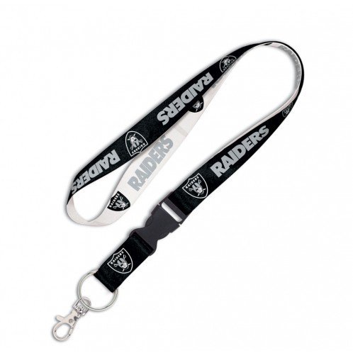 Oakland Raiders Lanyard with Detachable Buckle