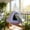 Purple#41370, variant on Small Parrot Hanging Nest Hammock for Birds, Warm Plush Cotton/Fleece, Hand-Woven Cage Bed, Soft Cozy Hanging Perch, 21x17cm, 1 Pack, Yellow/Khaki/Purple