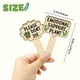 thumbnail image 3 of Etiqueta de planta Etiquetas de inserción de plantas de madera Marcadores de jardín Etiquetas para macetas 15 etiquetas de inserción de madera las etiquetas, 3 of 7