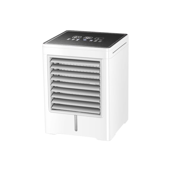 Zzbeans Portable Air Conditioner Fan, Rechargeable Evaporative Cooler with 800ml Tank, Personal Cooling Fan with 3 Speeds & 3 Mists for Home Office Desk Bedroom Car