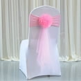 thumbnail image 5 of BELOWSYALER Luxurious Chair Decoration Bows, Stretchable Spandex Chair Sashes Bows for Event Seating Decoration, 5 of 9