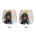 thumbnail image 5 of Fotbe Dachshund Sitting in Bathtub Womens High Waist Running Shorts Athletic Workout Quick Dry Shorts for Women with Pockets Gym Yoga Summer Shorts-Small, 5 of 9