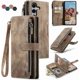 thumbnail image 1 of Compatible con la funda Billetera Samsung Galaxy S25,con Soporte para Tarjeta, Bolsillo Magnético con Cremallera, Correa de Cordón, Billetera de Cuero con Tapa para Samsung Galaxy S25 5G 6.2 Pulgadas, 1 of 7