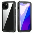 thumbnail image 3 of for iPhone 13 Waterproof Case - Shockproof Dustproof Case with Built-in Clear Screen Protector, Full Body Heavy Duty Sealed Protective Cover for iPhone 13,Black, 3 of 11