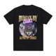thumbnail image 3 of Camiseta divertida con estampado de lobo sentado literalmente yo, camiseta informal de algodón de manga corta de gran tamaño para hombre, camiseta vintage de hip hop unisex, 3 of 5
