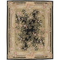 thumbnail image 1 of Due Process Stable Trading Tapis Noir Aubusson Marseilles & 44; 9 x 12 Pi., 1 of 1