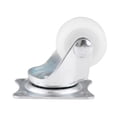 thumbnail image 3 of Universal Swivel Casters, 1" Material Handling Equipment Wheels, White 4 Pieces, 3 of 7