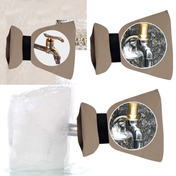DcGZvy Outside Tap Insulation Cover Set of 2, Cover for Outside Tap Outside Tap Covers, Outdoor Tap Protector Outside Tape Cover