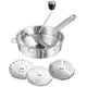 thumbnail image 1 of Flotte Lotte Molinillo Giratorio de Alimentos de Acero Inoxidable Herramienta de Cocina Casera con 3 Discos de Fresado Ideal para Hacer Verduras, Tomates, Purés o Sopas, 1 of 7