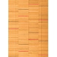 thumbnail image 1 of Ahgly Company Indoor Rectangle Abstract Orange Contemporary Area Rugs, 2' x 5', 1 of 1