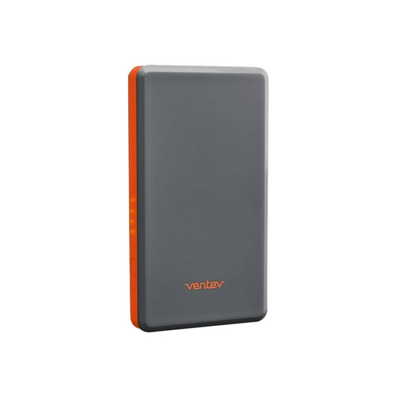 Ventev powercell 3015 - Power bank - 3000 mAh - 1.5 A (USB) - on cable: Micro-USB - gray, orange
