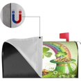 thumbnail image 3 of St. Patrick''s Day St. Patrick''s Day Coin Spring Mailbox Covers Magnetic Letter Post Box Cover Mail Wraps Garden Decorations Large Size 25.5 X 21 in, 3 of 6