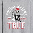 thumbnail image 3 of The Nightmare Before Christmas - Holiday Screams Come True - Men's Long Sleeve T-Shirt, 3 of 5