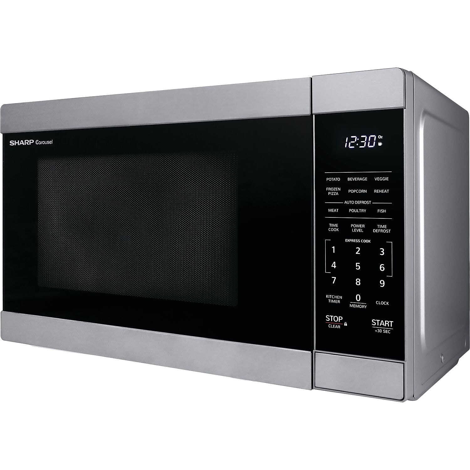 Sharp 24 Countertop Microwave With 11 Power Levels Sensor , 48 OFF