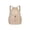 Khaki, variant on Luckky Solid Color Foldable Drawstring Backpack,Large Capacity Woven Fabric Cinch Sack with Adjustable Shoulder Straps,Lightweight Portable Gym Bag for Outdoor Travel Daily Use