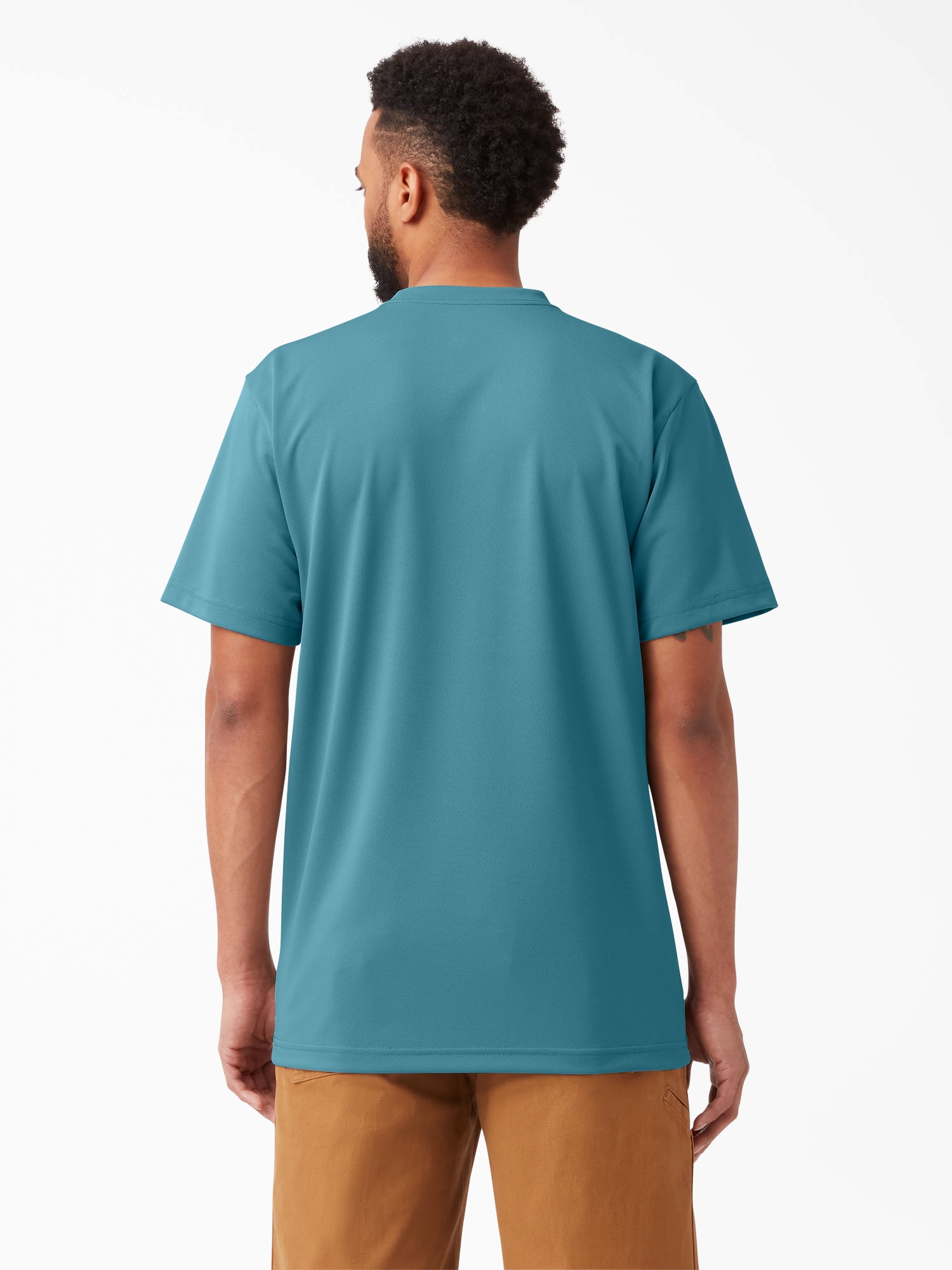 Genuine Dickies Men's Relaxed Fit Performance Polyester Tee Shirt