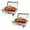 2 Packs, variant on Chafing Dishes Buffet Set, Stainless Steel 9QT Food Warmer Trays, 1/2/4/6/8 Pack, for Buffets Parties Hotel, Christmas Halloween, Only for Cooking