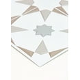 thumbnail image 5 of InHome Neutral Vega Peel & Stick Embossed Tile Backsplash, 5 of 6
