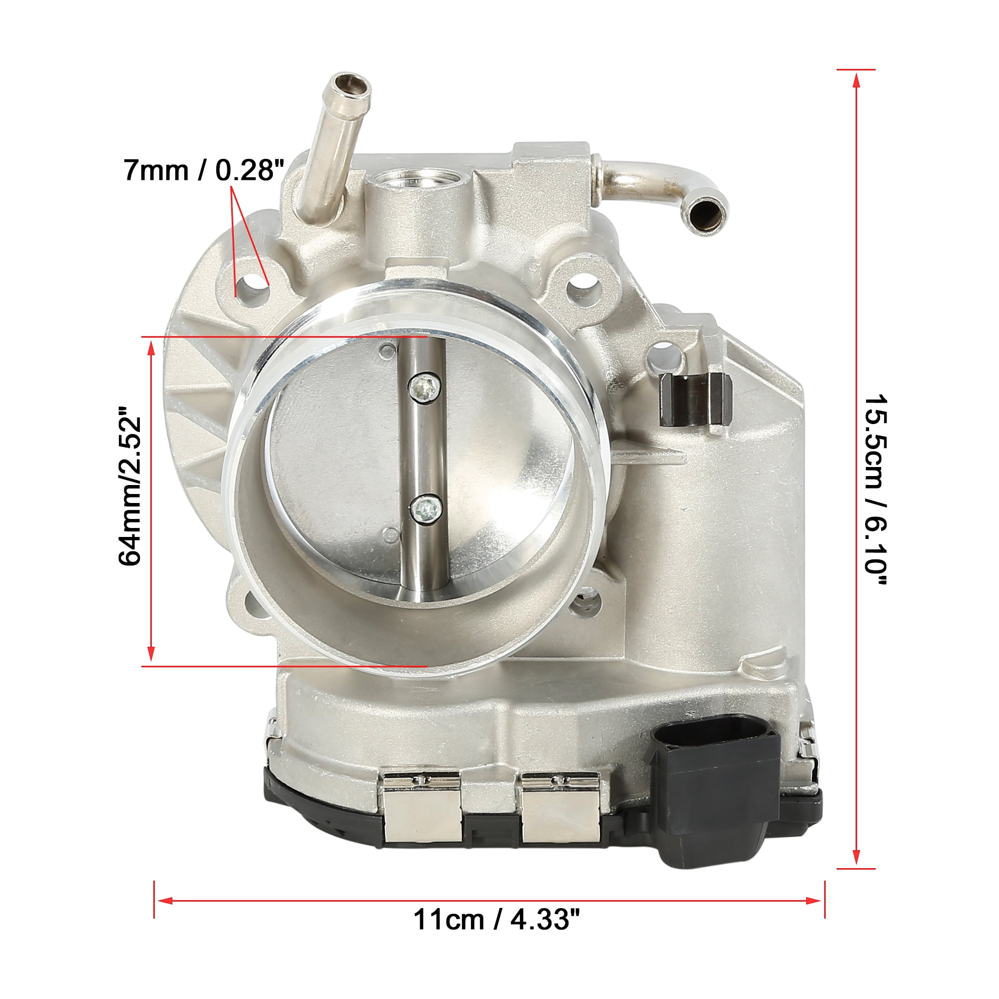 Unique Bargains Electronic Throttle Body Assembly for Kia for Hyundai 2L 2.4L 35100-25400