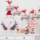 thumbnail image 5 of Xihbxyly Oferta de Hoy Adorno para Árbol de Navidad, Regalo de Navidad, Colgante Pequeño de Madera, Creativo, Lindos Gatos y Perros Familiares, Adornos Colgantes para Autobús Diy, 5 of 6