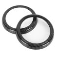thumbnail image 3 of Embellecedor Del Anillo De La Bocina De La Puerta, Embellecedor Del Anillo Del Altavoz De La Puerta Del Coche Patrón De Carbono Suave Y Resistente Al Desgaste Para Vehículo, 3 of 7