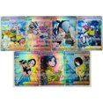 thumbnail image 3 of Anime DIY ACG Laser Refraction Tabletop Battle Game Collectible Card Iono Liko Rosa Serena Toys for boy Birthday Present, 3 of 4