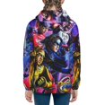 thumbnail image 4 of Danger Force Youth Cartoon Hoodie Fashion Long Sleeve Kids Pullover Coat Casual Hoody Hooded Sweatshirts for Boys Girls, 4 of 8