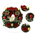 thumbnail image 4 of Merry Christmas Wreath with LED Lights & Bowknot, 4 of 6