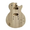 Tomshoo Unfinished Electric Guitar Body Maple Wood Blank for Style Bass Guitars Perfect for Customization