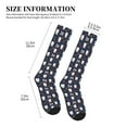 thumbnail image 2 of Compression Socks for Women and Men - Llamas 1 Compression Socks Circulation for Workout, 2 of 8