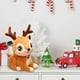 thumbnail image 5 of xihome Muñeco de peluche de ciervo navideño de 18 cm (7 pulgadas), suave, de algodn, juguete de peluche, decoracin navideña, regalo, 5 of 6