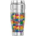 thumbnail image 2 of Sesame Street Abstract Art Blocks THERMOS STAINLESS KING Stainless Steel Travel Tumbler, Vacuum insulated & Double Wall, 16oz, 2 of 6