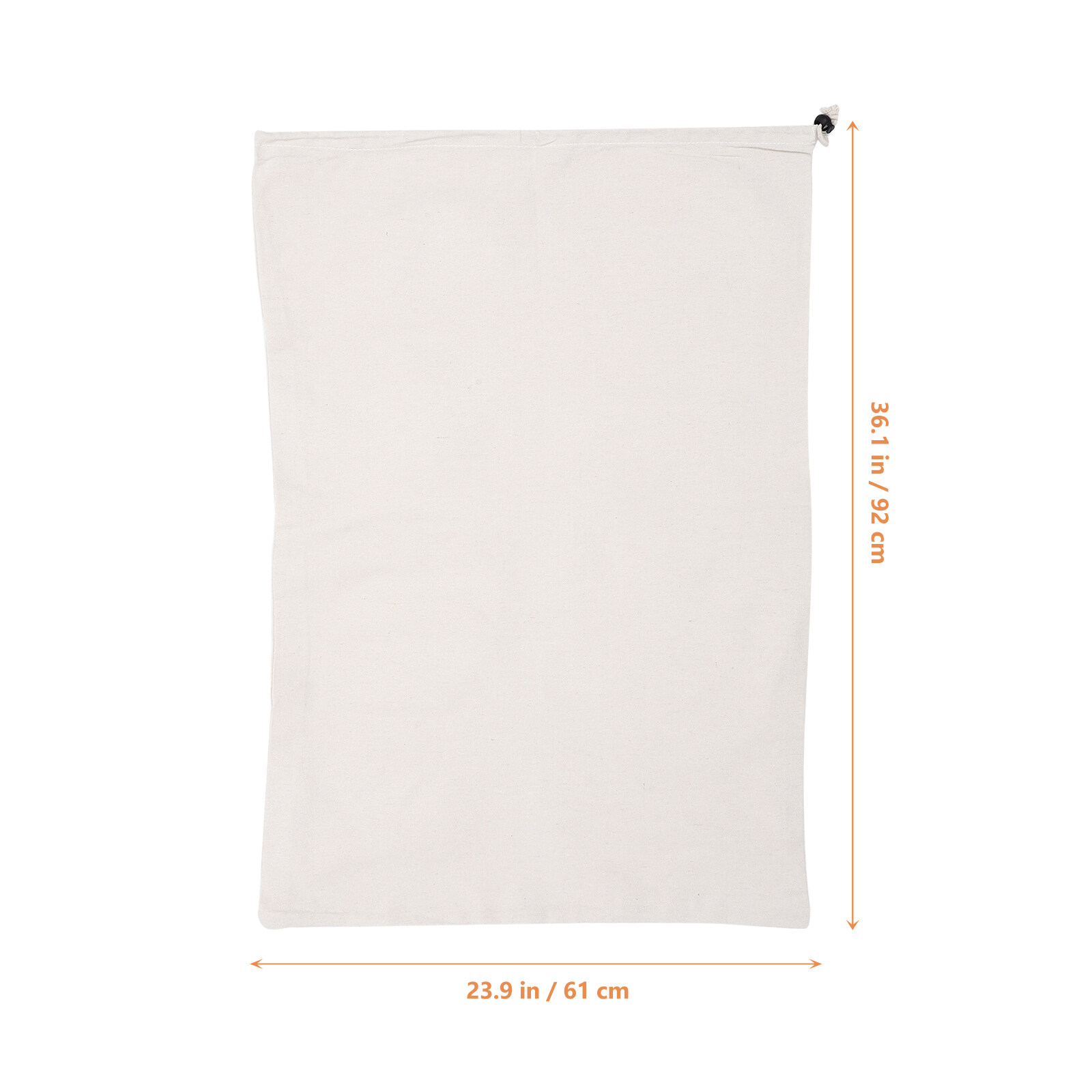 Large Canvas Laundry Bag Heavy Duty Large Laundry Bag Drawstring